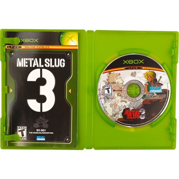 Metal Slug 3 - Original Microsoft Xbox - Tested - Authentic Complet with Manual - Picture 2 of 13